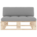 vidaXL impregnált fenyőfa kerti középső raklapkanapé