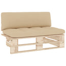 vidaXL impregnált fenyőfa kerti középső raklapkanapé