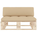 vidaXL impregnált fenyőfa kerti középső raklapkanapé
