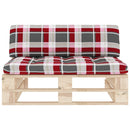 vidaXL impregnált fenyőfa kerti középső raklapkanapé