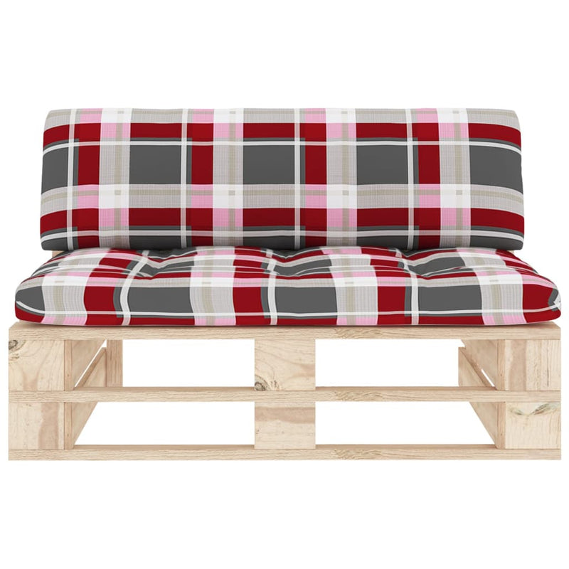 vidaXL impregnált fenyőfa kerti középső raklapkanapé