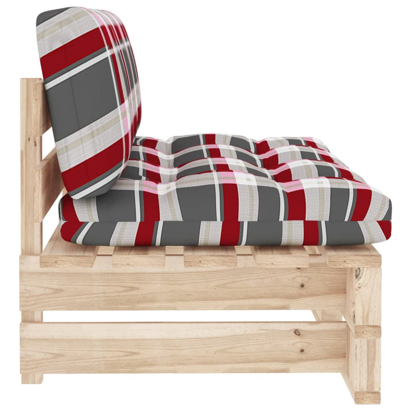 vidaXL impregnált fenyőfa kerti középső raklapkanapé