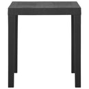 vidaXL szürke műanyag kerti asztal 79 x 65 x 72 cm