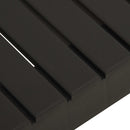 vidaXL szürke kerti műanyag társalgóasztal