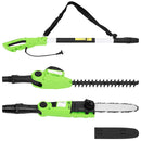 vidaXL 2 az 1-ben teleszkópos láncfűrész/sövényvágó 25/41 cm 710/550W