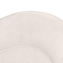 vidaXL krémszínű plüss kutyakanapé 69 x 49 x 40 cm