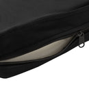 vidaXL fekete plüss kutyakanapé 72 x 45 x 30 cm