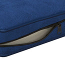 vidaXL kék plüss kutyakanapé 72 x 45 x 30 cm