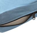 vidaXL türkiz plüss kutyakanapé 72 x 45 x 30 cm