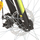vidaXL 21 sebességes piros mountain bike 27,5 hüvelykes kerékkel 38 cm