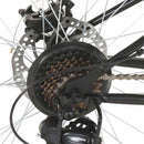 vidaXL 21 sebességes fekete mountain bike 27,5 hüvelykes kerékkel 42cm