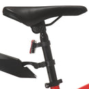 vidaXL 21 sebességes piros mountain bike 26 hüvelykes kerékkel 42 cm