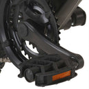 vidaXL 21 sebességes fekete mountain bike 26 hüvelykes kerékkel 46 cm