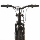 vidaXL 21 sebességes fekete mountain bike 26 hüvelykes kerékkel 46 cm