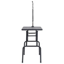 vidaXL állítható kutyakozmetikai asztal 1 hurokkal