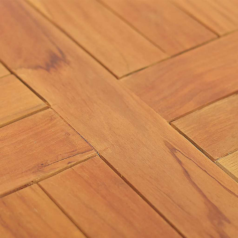 vidaXL kerek tömör tíkfa asztallap 2,5 cm 40 cm