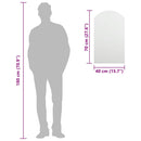 vidaXL üvegtükör 70 x 40 cm