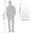 vidaXL üvegtükör 90 x 45 cm