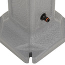 vidaXL világosszürke kőhatású kerti csap