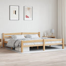 vidaXL tömör fenyőfa ágykeret matrac nélkül 200 x 200 cm