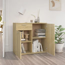 vidaXL sonoma tölgy színű szerelt fa tálalószekrény 80 x 36 x 75 cm