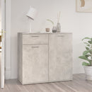vidaXL betonszürke szerelt fa tálalószekrény 80 x 36 x 75 cm
