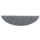 vidaXL 10db világosszürke lyukasztott öntapadó lépcsőszőnyeg 56x17x3cm