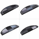 vidaXL 5 db fekete és szürke öntapadó lépcsőszőnyeg 65x21x4 cm