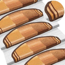 vidaXL 5 db barna öntapadó lépcsőszőnyeg 65x21x4 cm