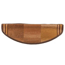 vidaXL 10 db barna öntapadó lépcsőszőnyeg 65x21x4 cm