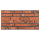 vidaXL 10 db EPS 3D fali panel terrakotta tégla dizájnnal