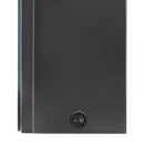 vidaXL szürke LED-es tükrös fürdőszobaszekrény 50 x 13 x 70 cm