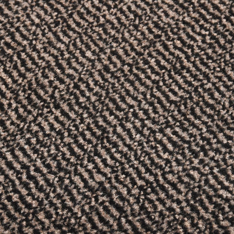 vidaXL sötétbarna tűzött lábtörlő 40x60 cm