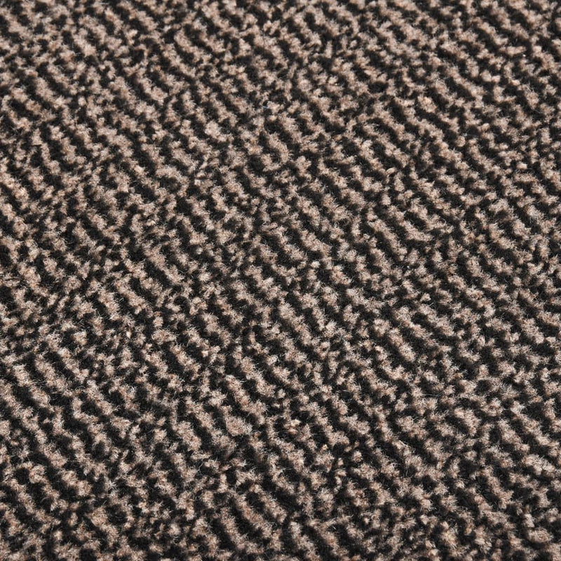 vidaXL sötétbarna tűzött lábtörlő 60 x 90 cm