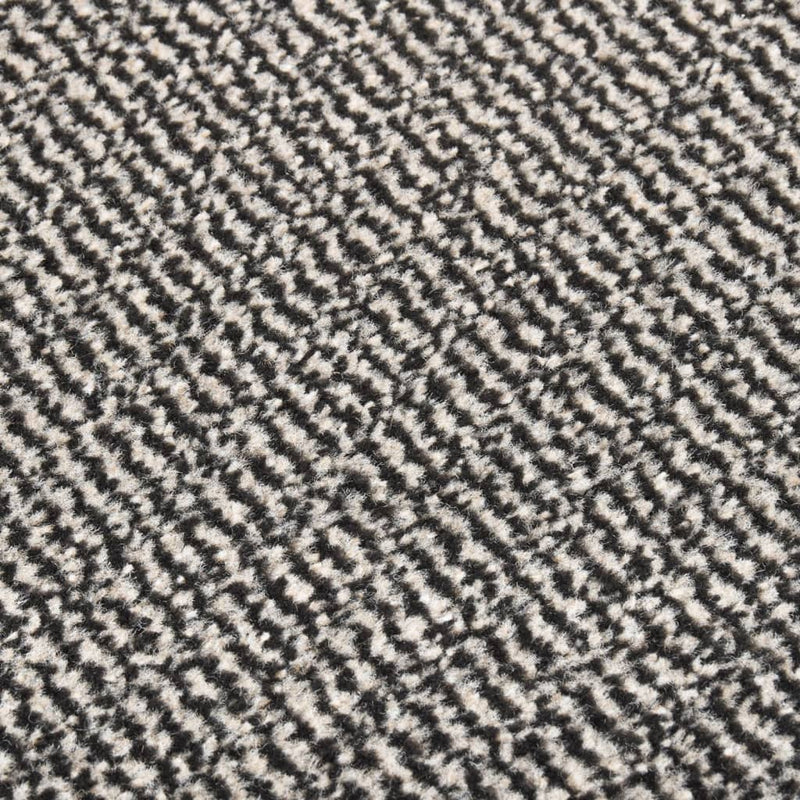 vidaXL világosbarna tűzött lábtörlő 120 x 180 cm