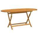 vidaXL tömör eukaliptuszfa összecsukható kerti asztal 160 x 85 x 75 cm