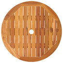 vidaXL tömör eukaliptuszfa összecsukható kerti asztal Ø 60 x 75 cm