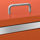 vidaXL acéltároló négy gurítható szemeteskukához 276,5x77,5x112,5 cm