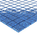 vidaXL Mozaik csempe 11 pcs Kék 50 x 50 cm Üveg