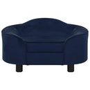 vidaXL kék plüss kutyakanapé 67 x 47 x 36 cm