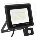 vidaXL meleg fehér fényű szenzoros LED-reflektor 50 W