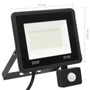 vidaXL hideg fehér fényű szenzoros LED-reflektor 50 W