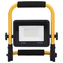 vidaXL meleg fehér fényű fogantyúval ellátott LED-es reflektor 30 W