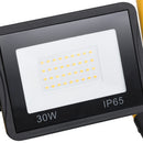 vidaXL meleg fehér fényű fogantyúval ellátott LED-es reflektor 30 W