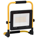 vidaXL meleg fehér fényű fogantyúval ellátott LED-es reflektor 100 W