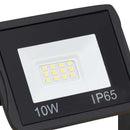 vidaXL meleg fehér fényű fogantyúval ellátott LED-es reflektor 2x10 W