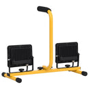 vidaXL meleg fehér fényű LED-es reflektor fogantyúval 2 x 30 W