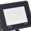 vidaXL meleg fehér fényű fogantyúval ellátott LED-es reflektor 2x50 W