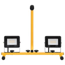 vidaXL hideg fehér fényű fogantyúval ellátott LED-es reflektor 2x20 W
