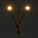 vidaXL meleg fehér fényű háromlábú LED-es reflektor 2 x 10 W
